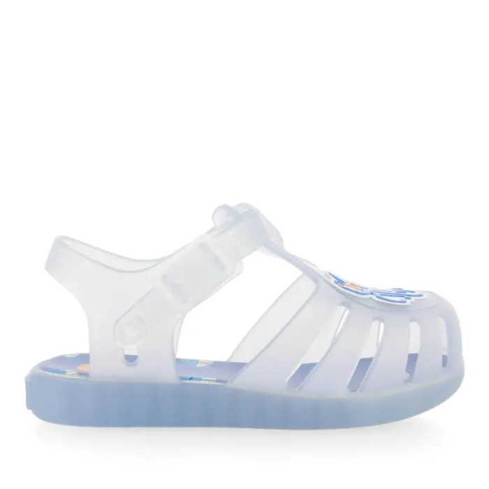 Acoua babies blue jelly sandals with octopus design