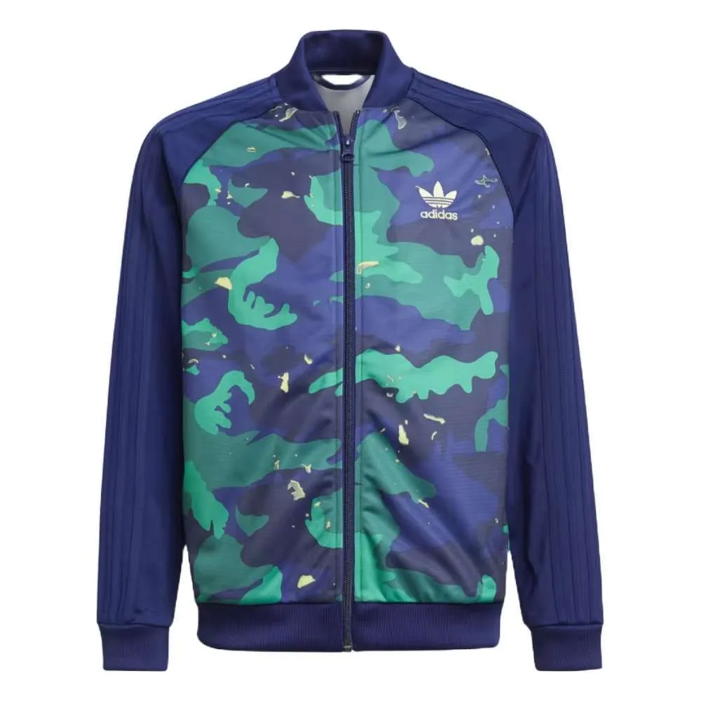 adidas Originals Boys Big Pack Camo Print Superstar Jacket