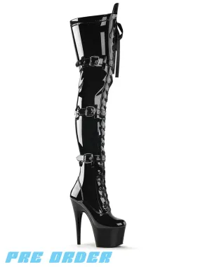 ADORE-3028 - BLACK PATENT  PRE ORDER 