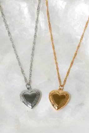 Adore You Locket Necklace