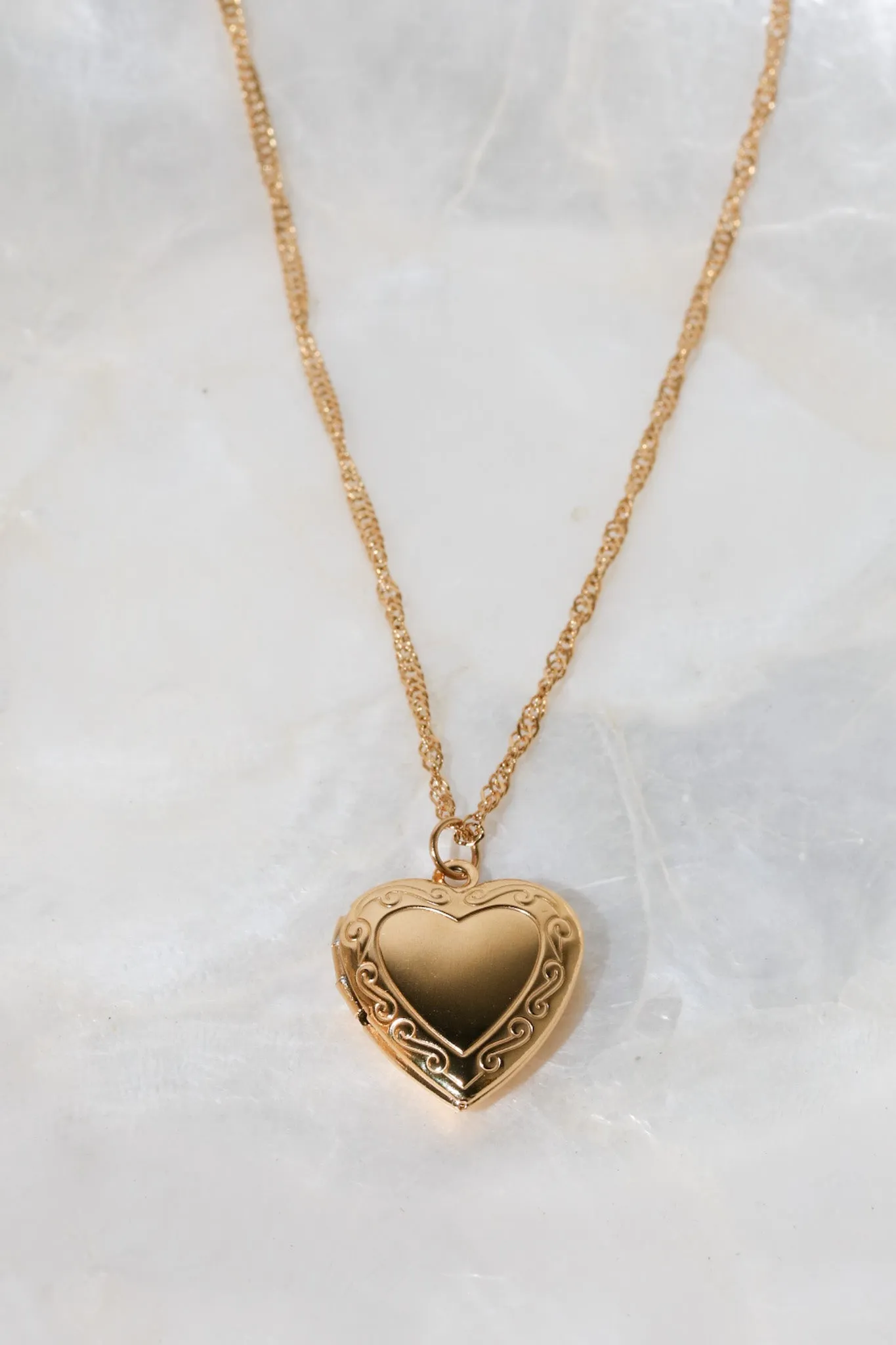 Adore You Locket Necklace