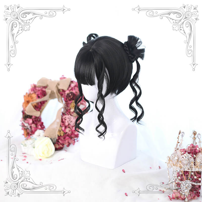 ALEEBY HARAJUKU LOLITA DUAL HORSETAIL WIG BY31161