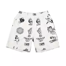 AR ANGEL SHORTS WHITE