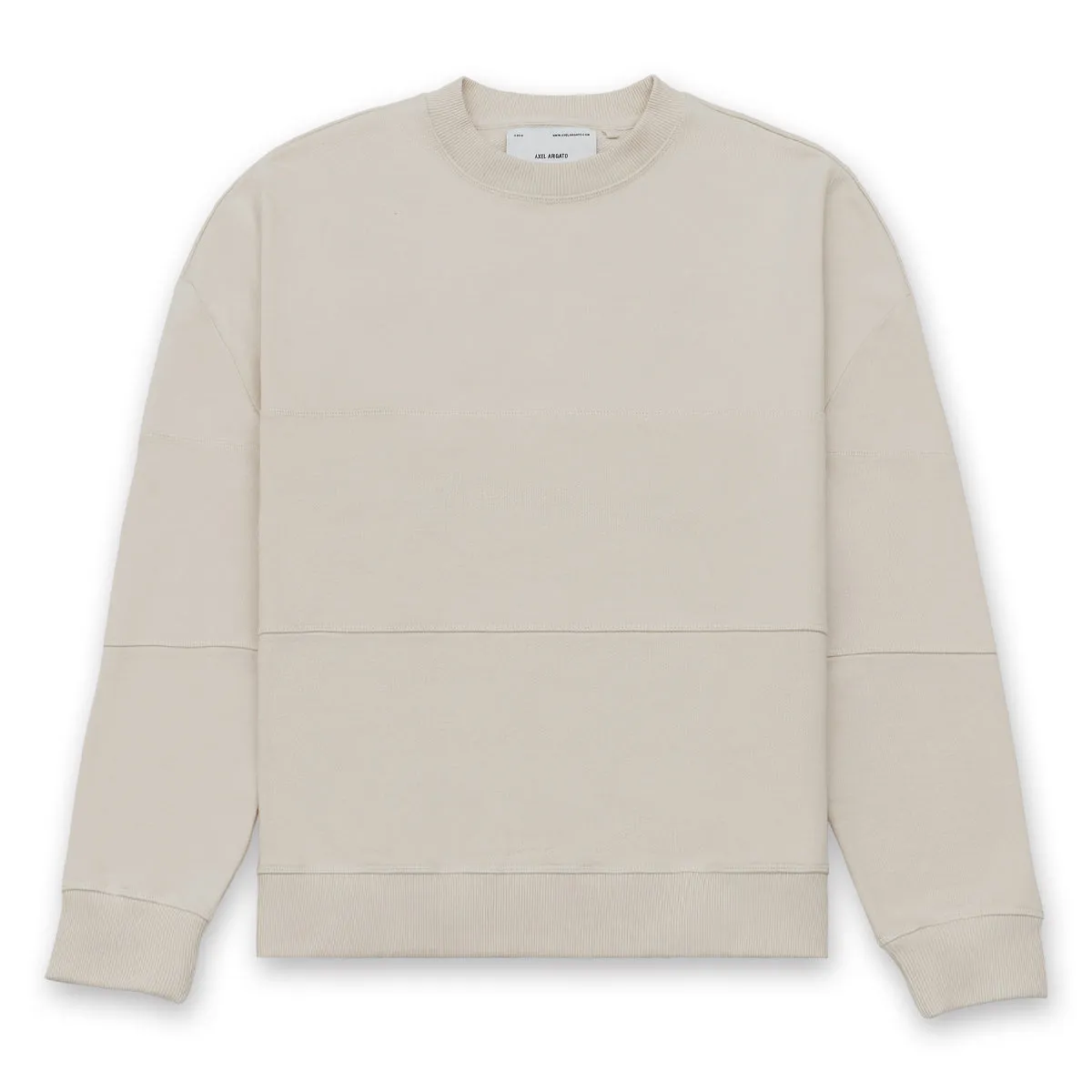 Axel Arigato - Court Sweatshirt in Pale Beige