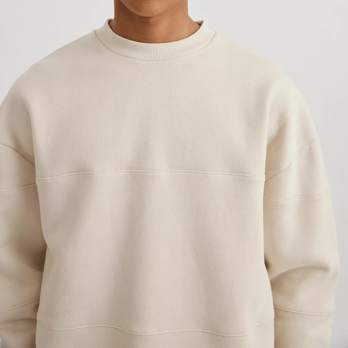 Axel Arigato - Court Sweatshirt in Pale Beige