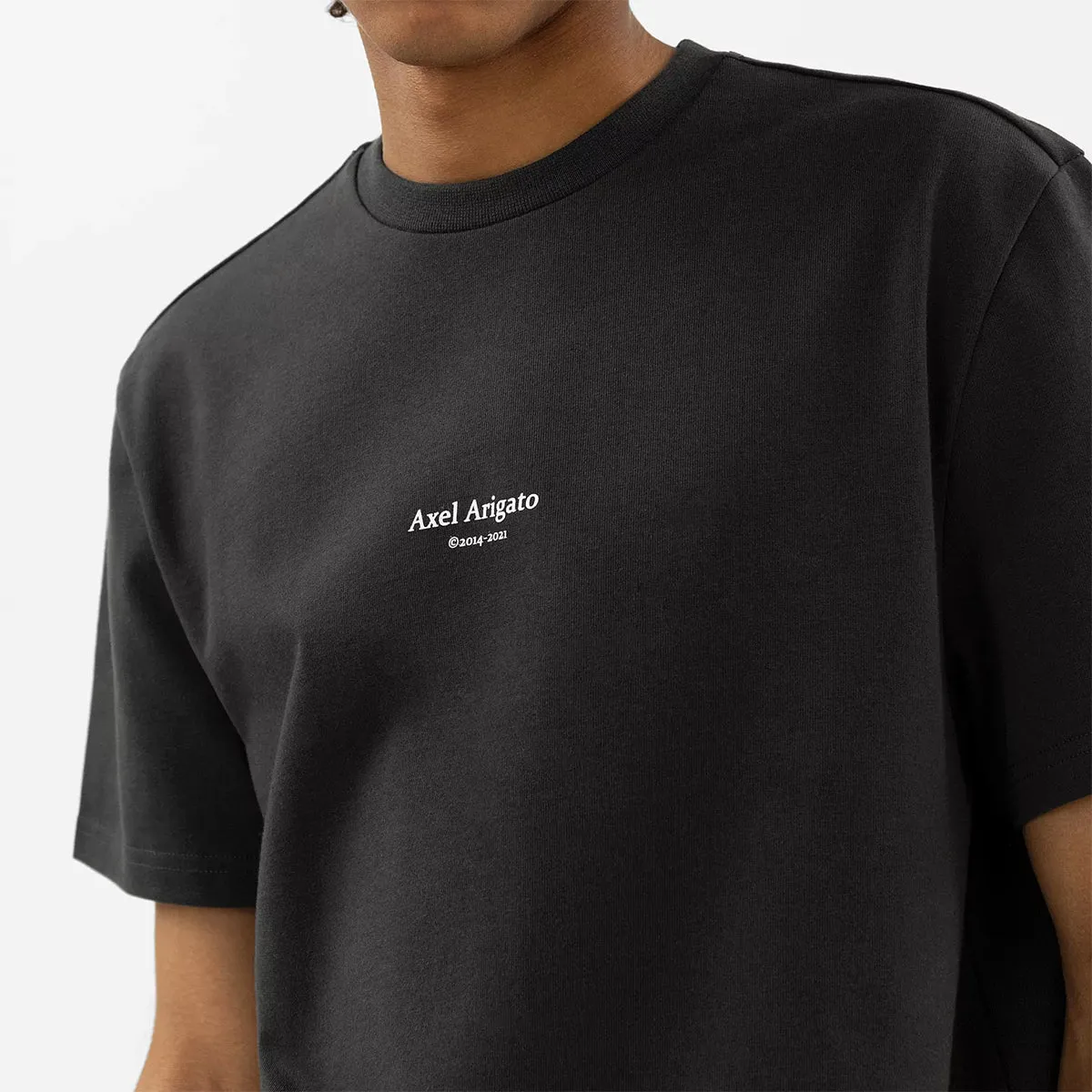 Axel Arigato - Focus Logo T-Shirt in Faded Black