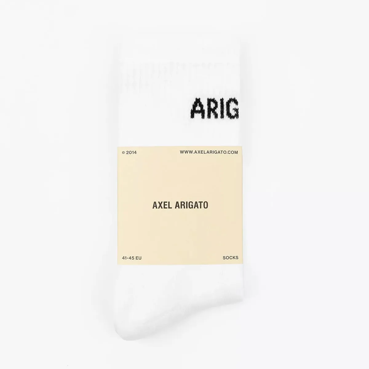 Axel Arigato - Tube Logo Socks in White