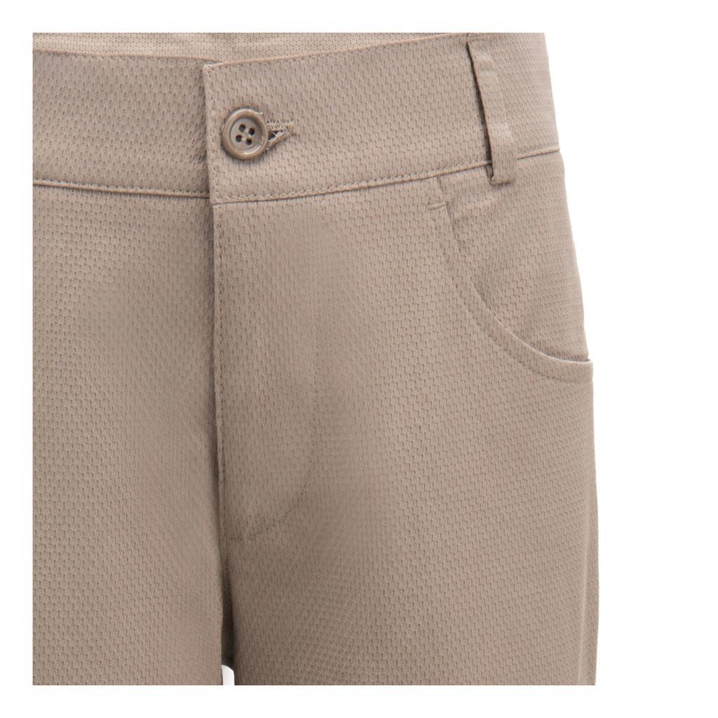 Beige Casual Pants