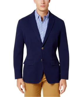 Club Room Mens Knit Two Button Blazer Jacket