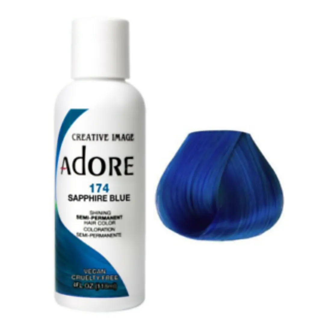 Coloration de cheveux Semi-Permanent ADORE 174