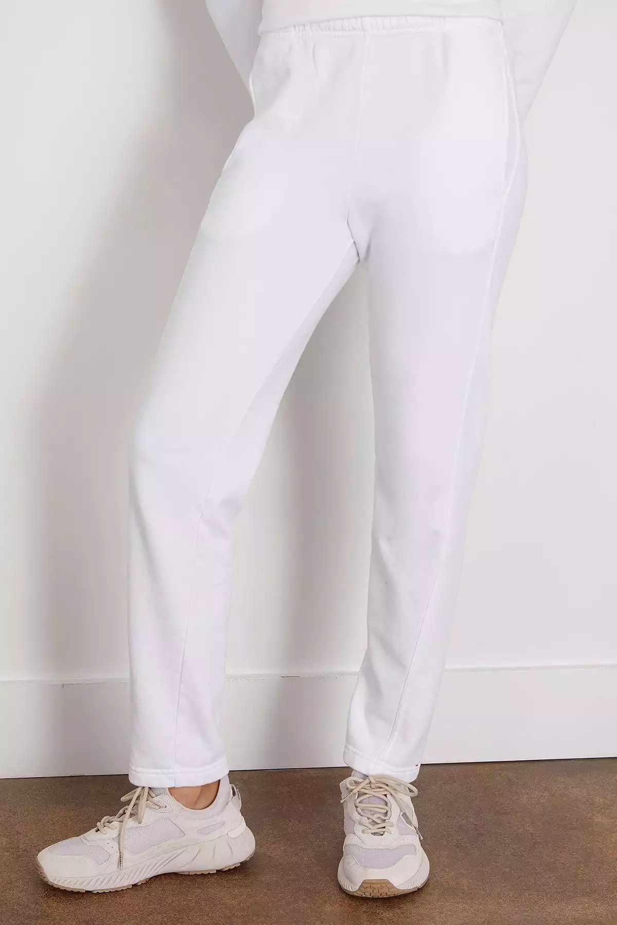 Crosby Sweatpant in White