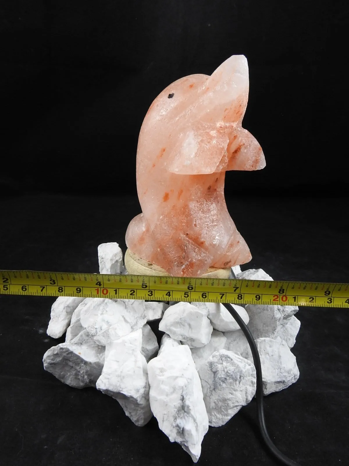 Dolphin Himalayan Salt Lamp (Color Changing USB)