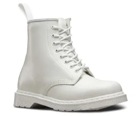 Dr. Martens Unisex 1460 Pascal Mono Lace Up Boot (White)