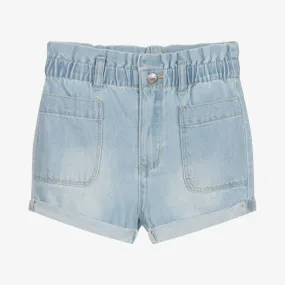 Girls Blue Denim Shorts