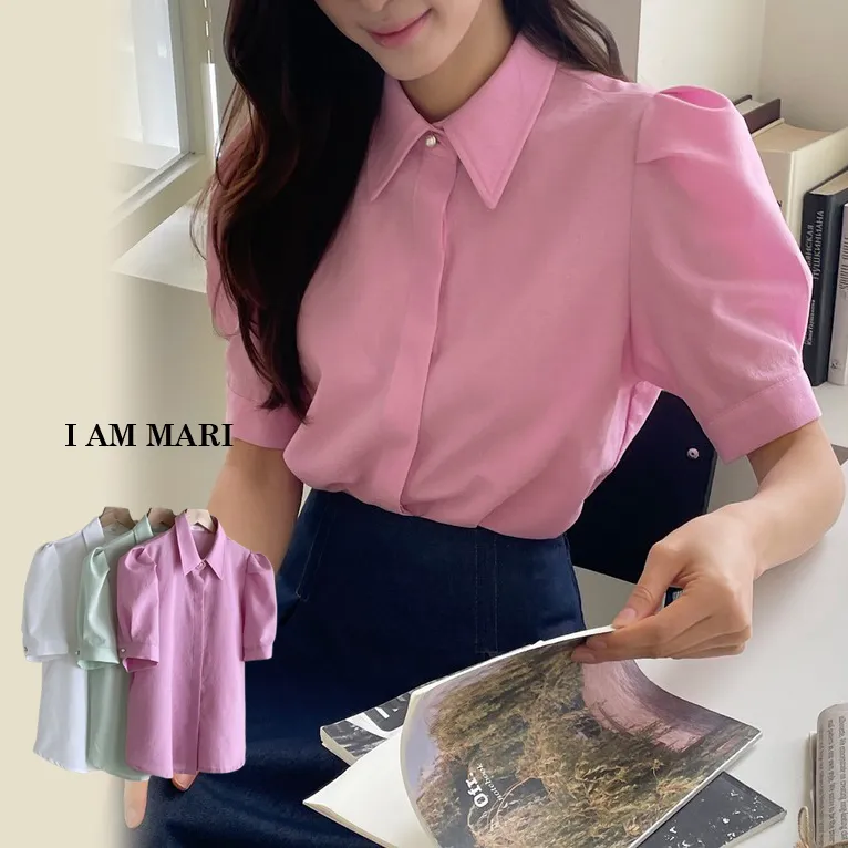 I AM MARI  |Short Sleeves Shirts & Blouses