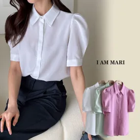 I AM MARI  |Short Sleeves Shirts & Blouses