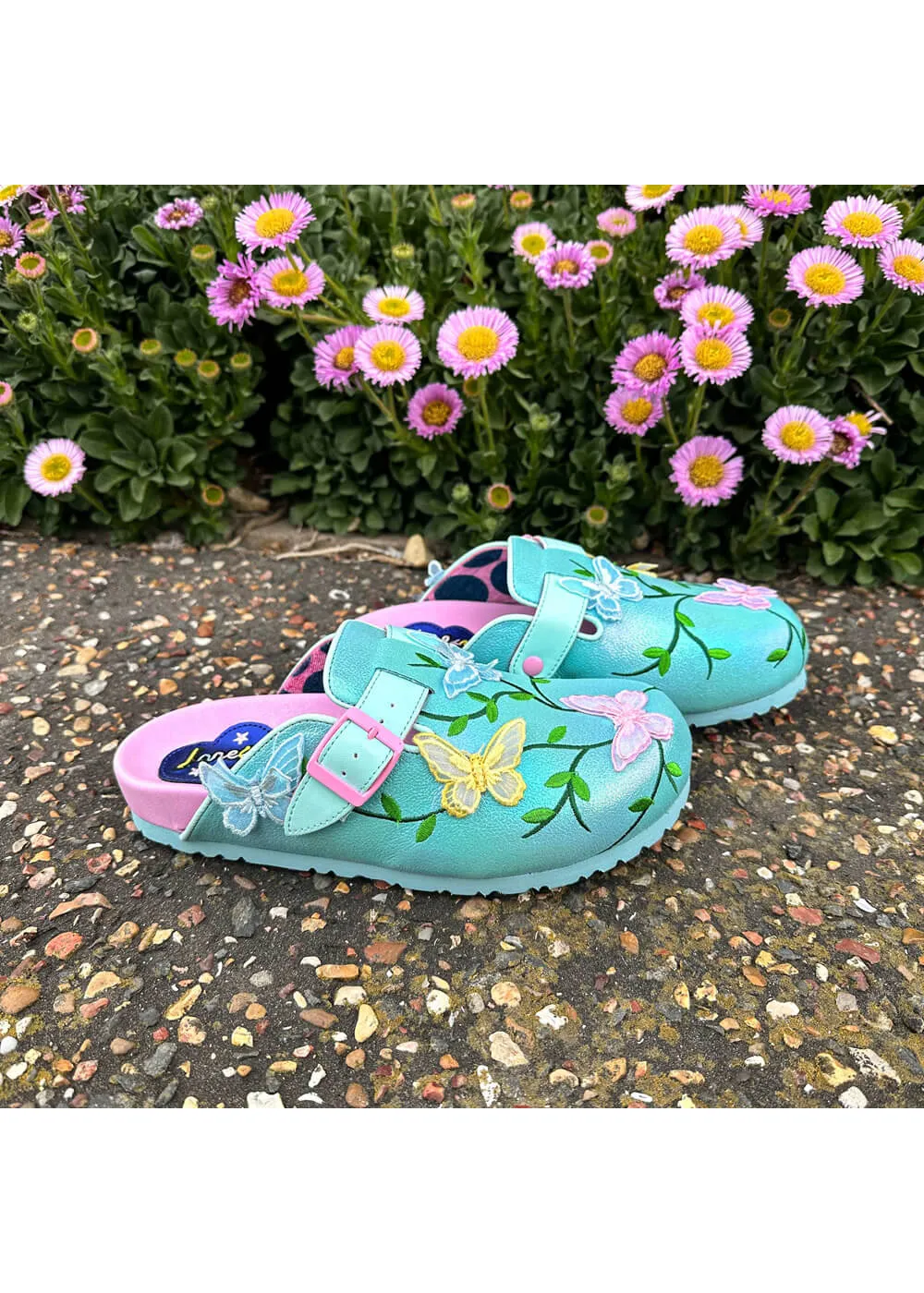 Irregular Choice Enchanted Garden Sandals Mint