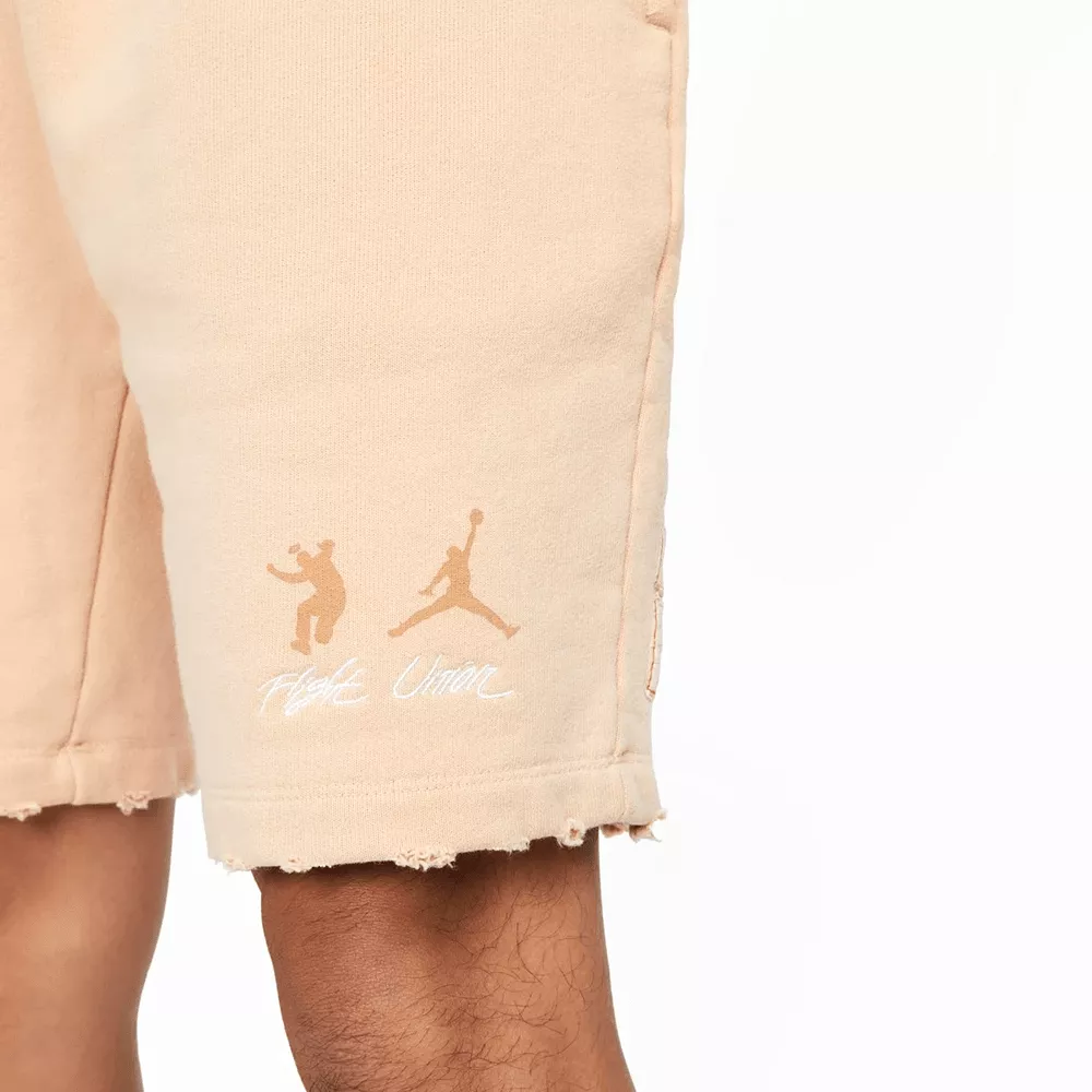 Jordan x Union Fleece Shorts White Onyx