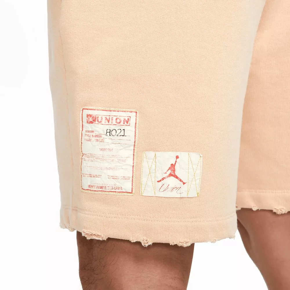 Jordan x Union Fleece Shorts White Onyx