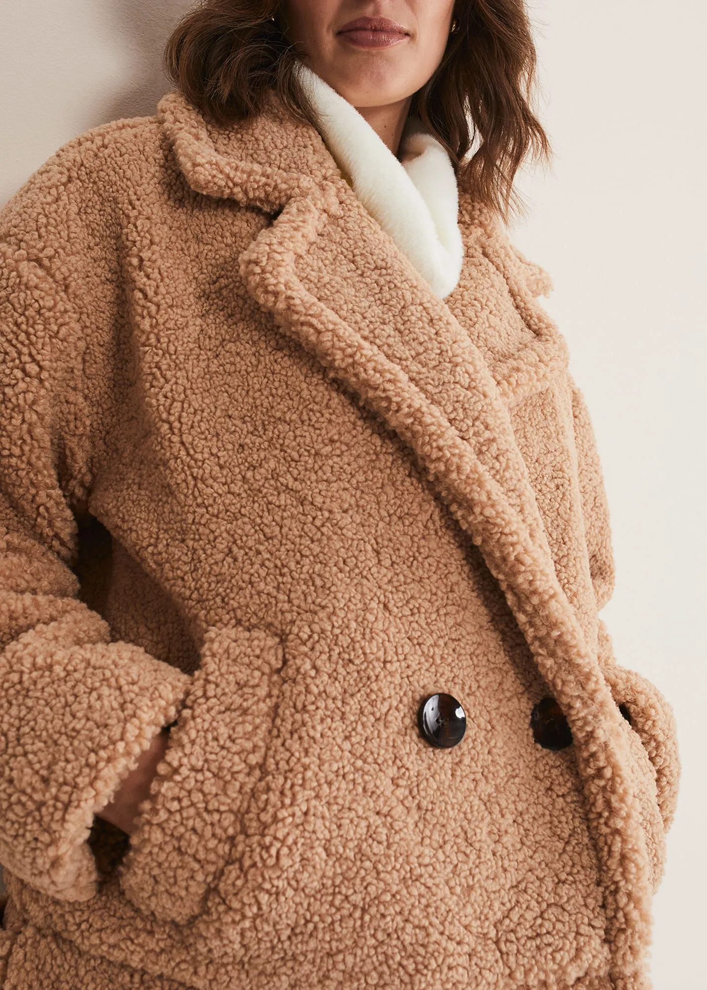 Kelsey Short Teddy Coat