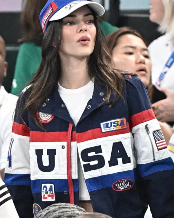 Kendall Jenner USA Jacket | USA Olympics Jacket