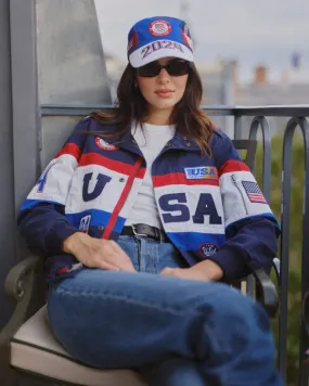 Kendall Jenner USA Jacket | USA Olympics Jacket