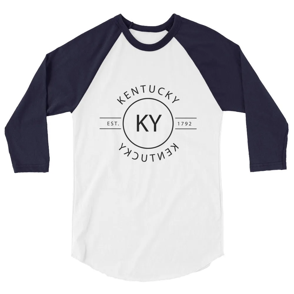 Kentucky - 3/4 Sleeve Raglan Shirt - Reflections