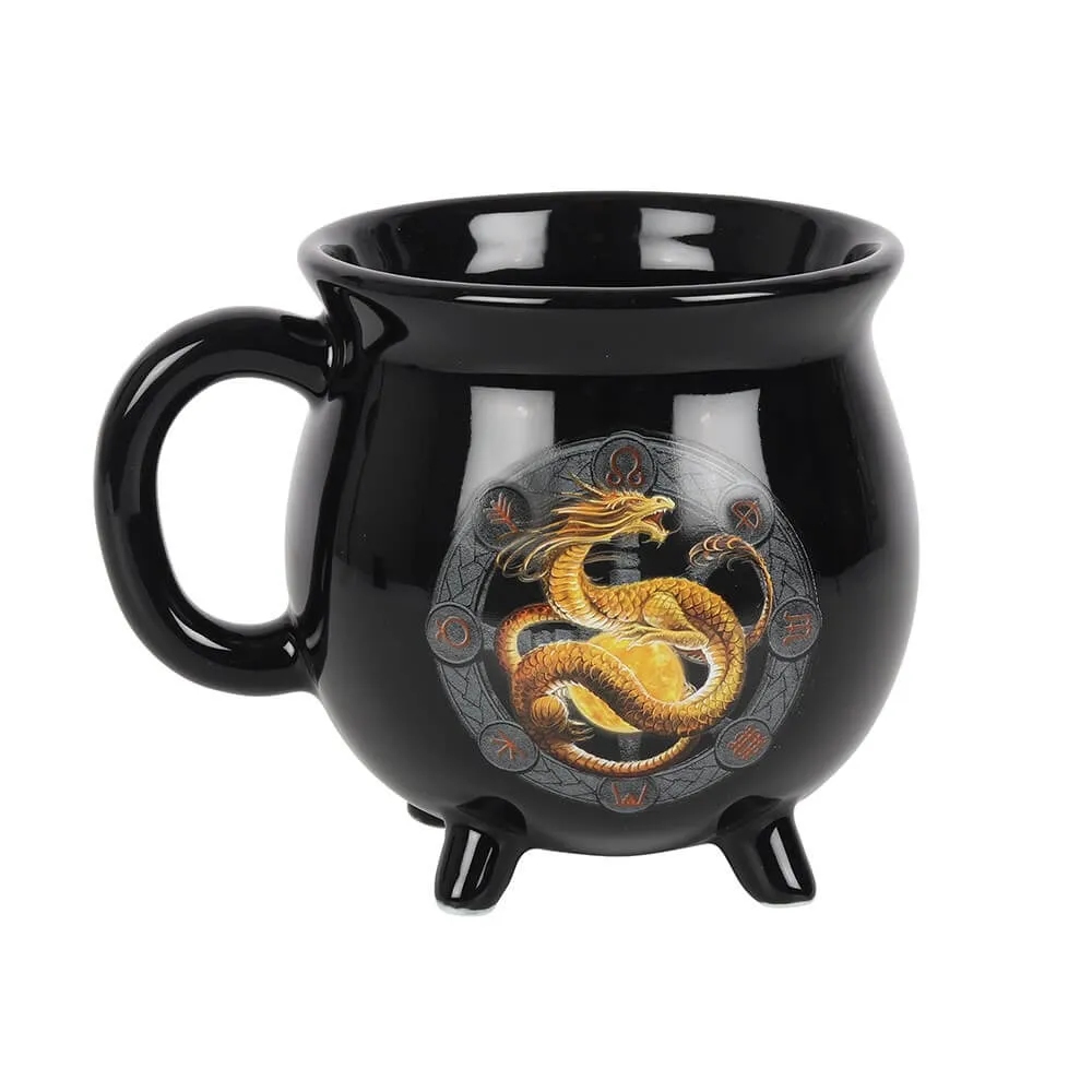 Litha Dragon Color Changing Cauldron Mug