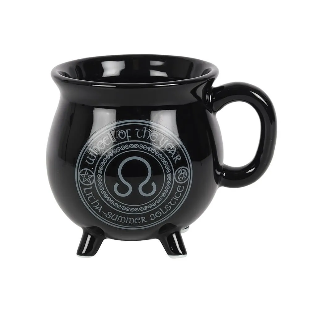 Litha Dragon Color Changing Cauldron Mug