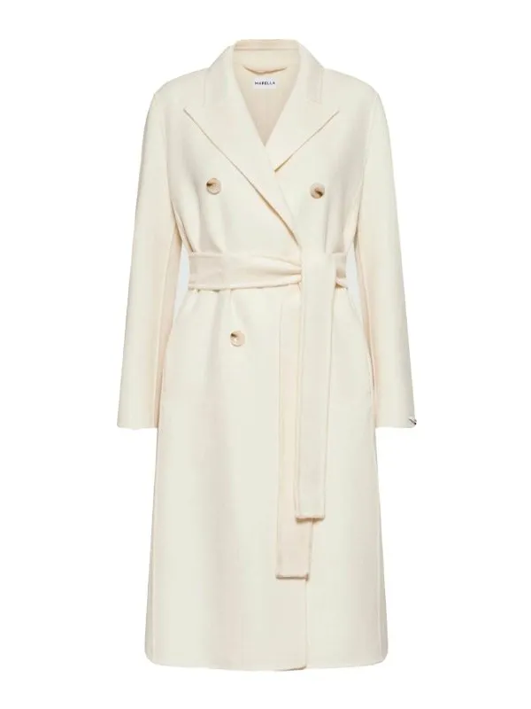 Marella Double-breasted unlined Zambia coat