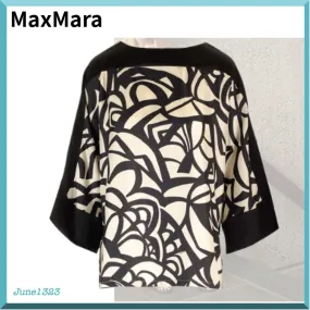 MaxMara  |Plain Logo Shirts & Blouses