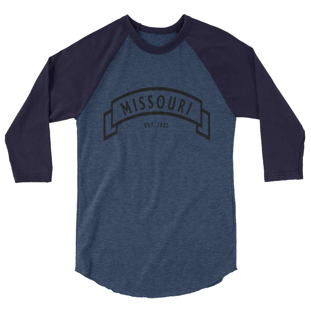 Missouri - 3/4 Sleeve Raglan Shirt - Established