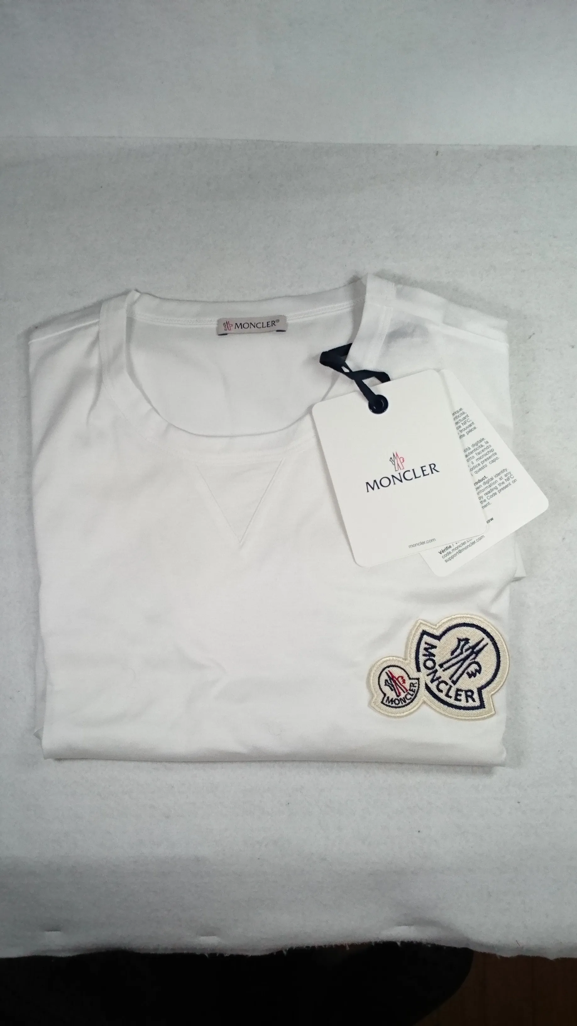 MONCLER  |Plain Cotton Logo FX Advantage / Exclusive T-Shirts