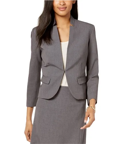 Nine West Womens Kiss-Front Blazer Jacket, TW1