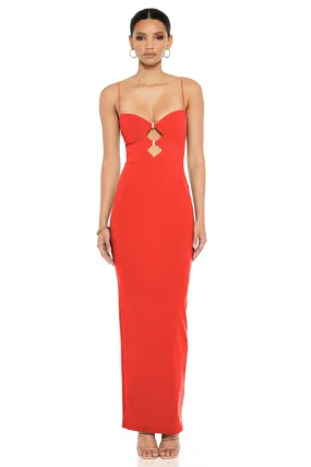 Nookie Muse Maxi Dress - Cherry