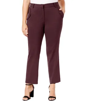 Ny Collection Womens Pocket Detail Dress Pants