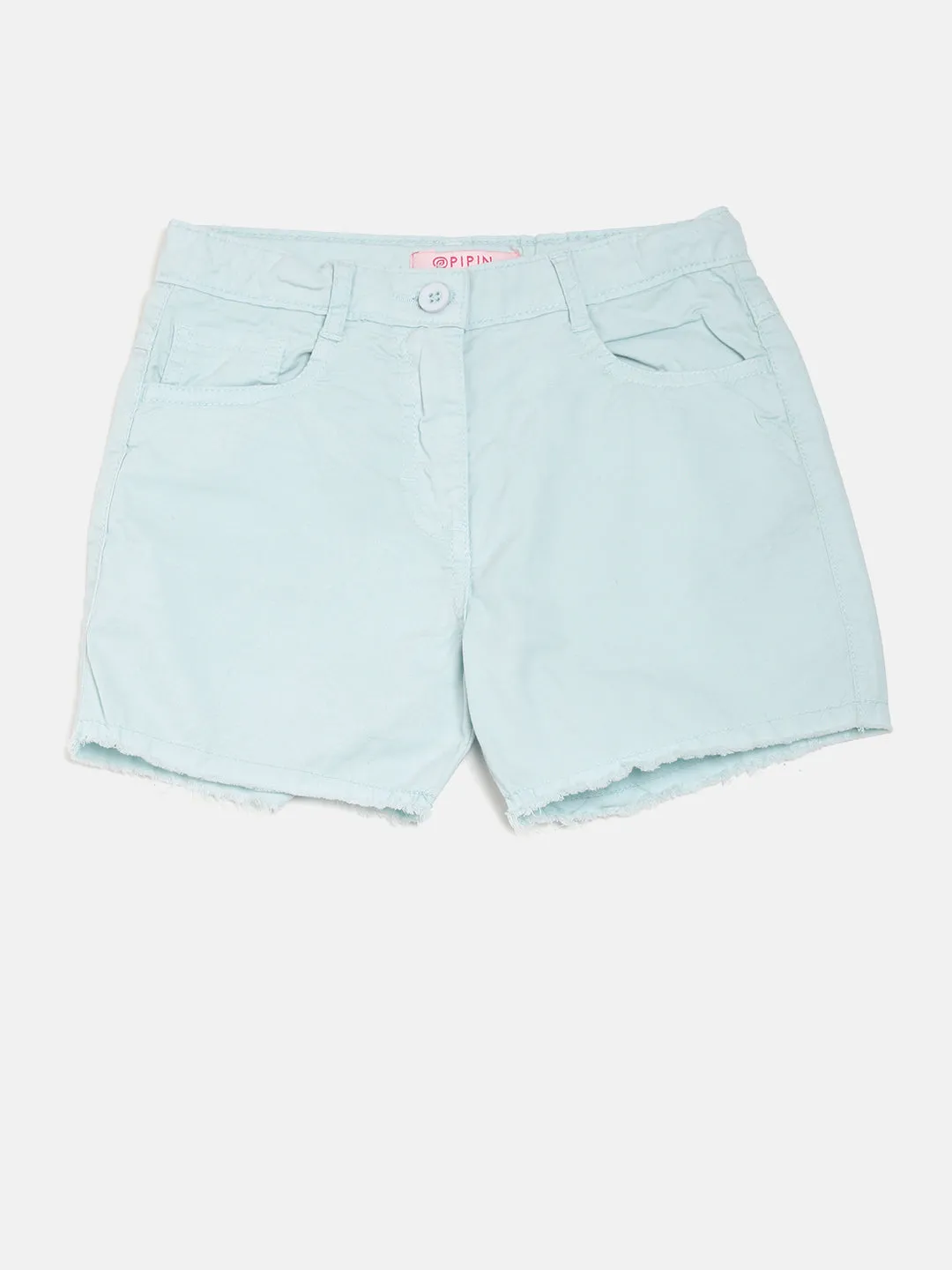 PIPIN Girls Denim Shorts Blue