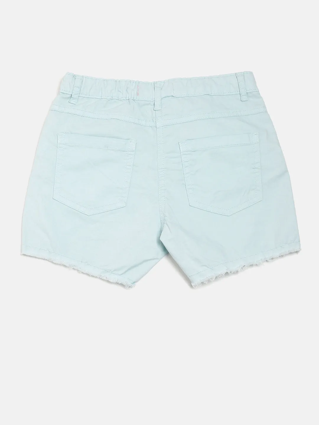 PIPIN Girls Denim Shorts Blue