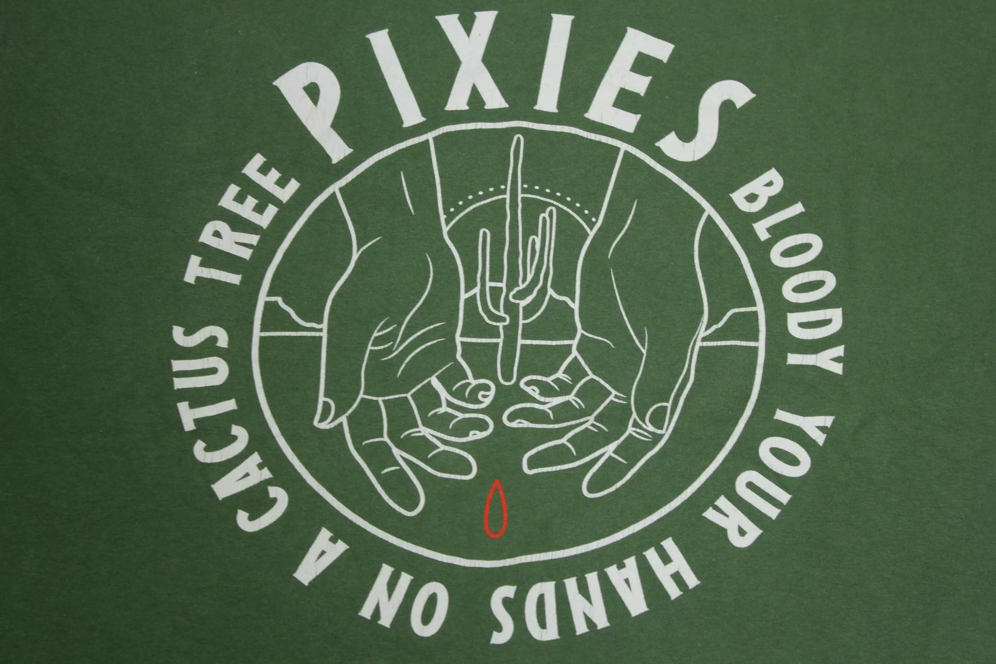 Pixies Bloody Your Hands On A Cactus Tree 2018 Concert US Tour T-Shirt