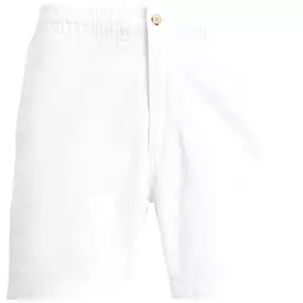 Polo Golf Classic Fit Cotton Knit Prepster Shorts White - SU24