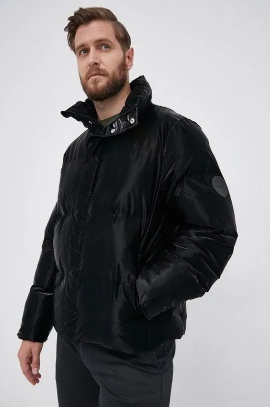 Rains jacket black color