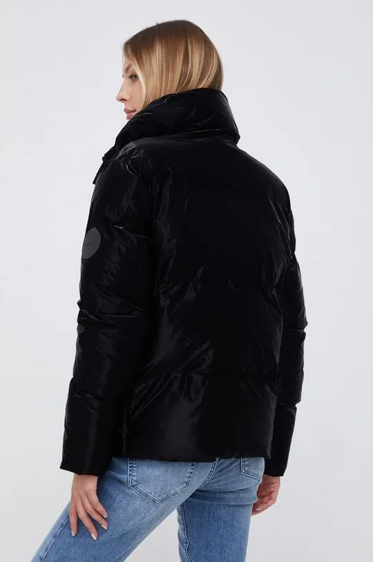 Rains jacket black color