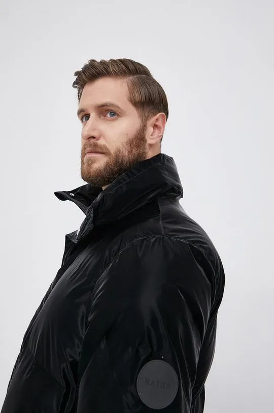 Rains jacket black color