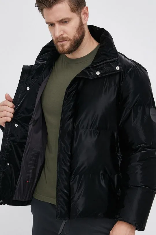 Rains jacket black color