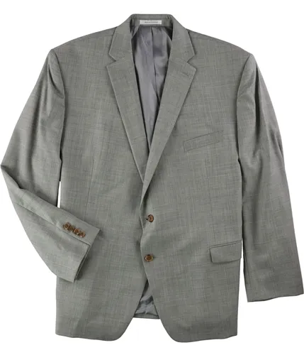 Ralph Lauren Mens Sharkskin Wool Two Button Blazer Jacket