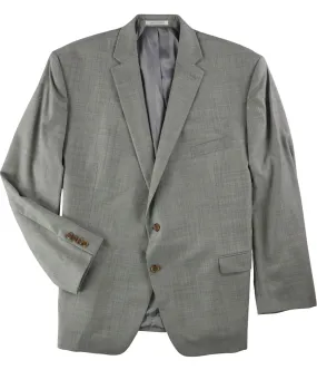 Ralph Lauren Mens Sharkskin Wool Two Button Blazer Jacket