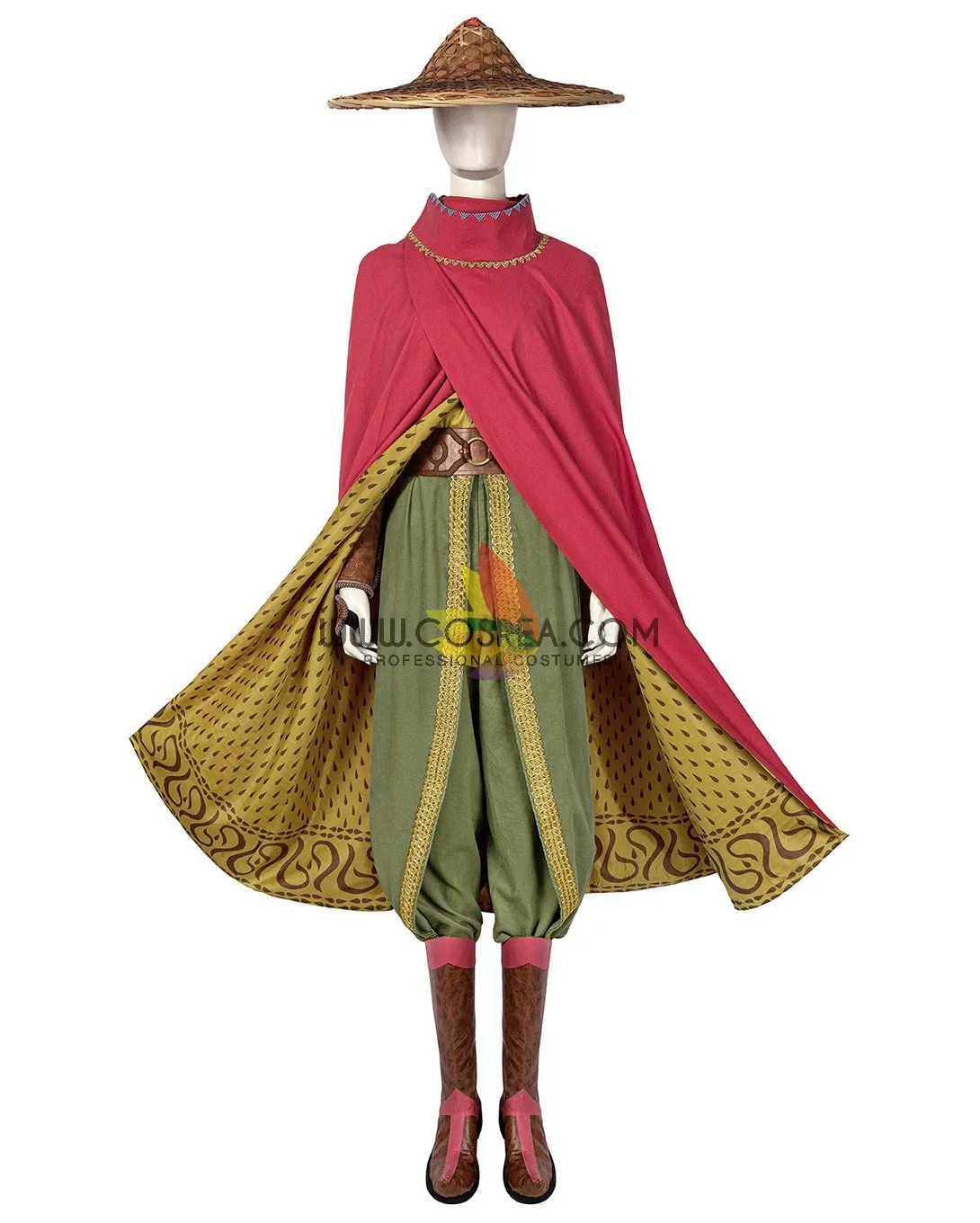 Raya And The Last Dragon Linen Version Cosplay Costume