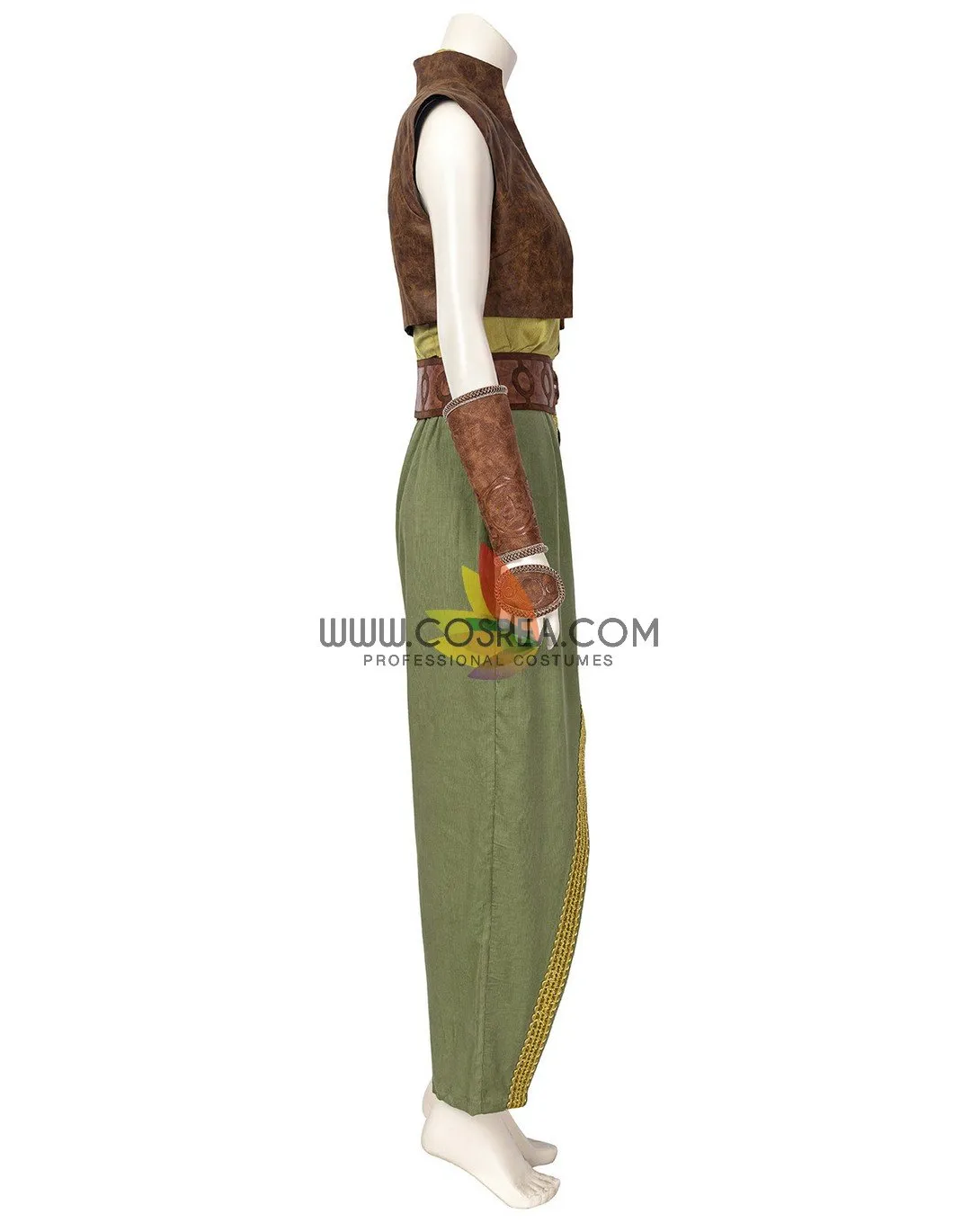 Raya And The Last Dragon Linen Version Cosplay Costume