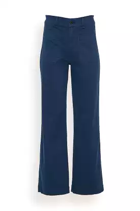 Sailor Twill Pants in Navy