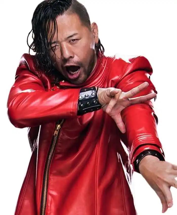 Shinsuke Nakamura Red Jacket - WWE Wrestler | William Jacket